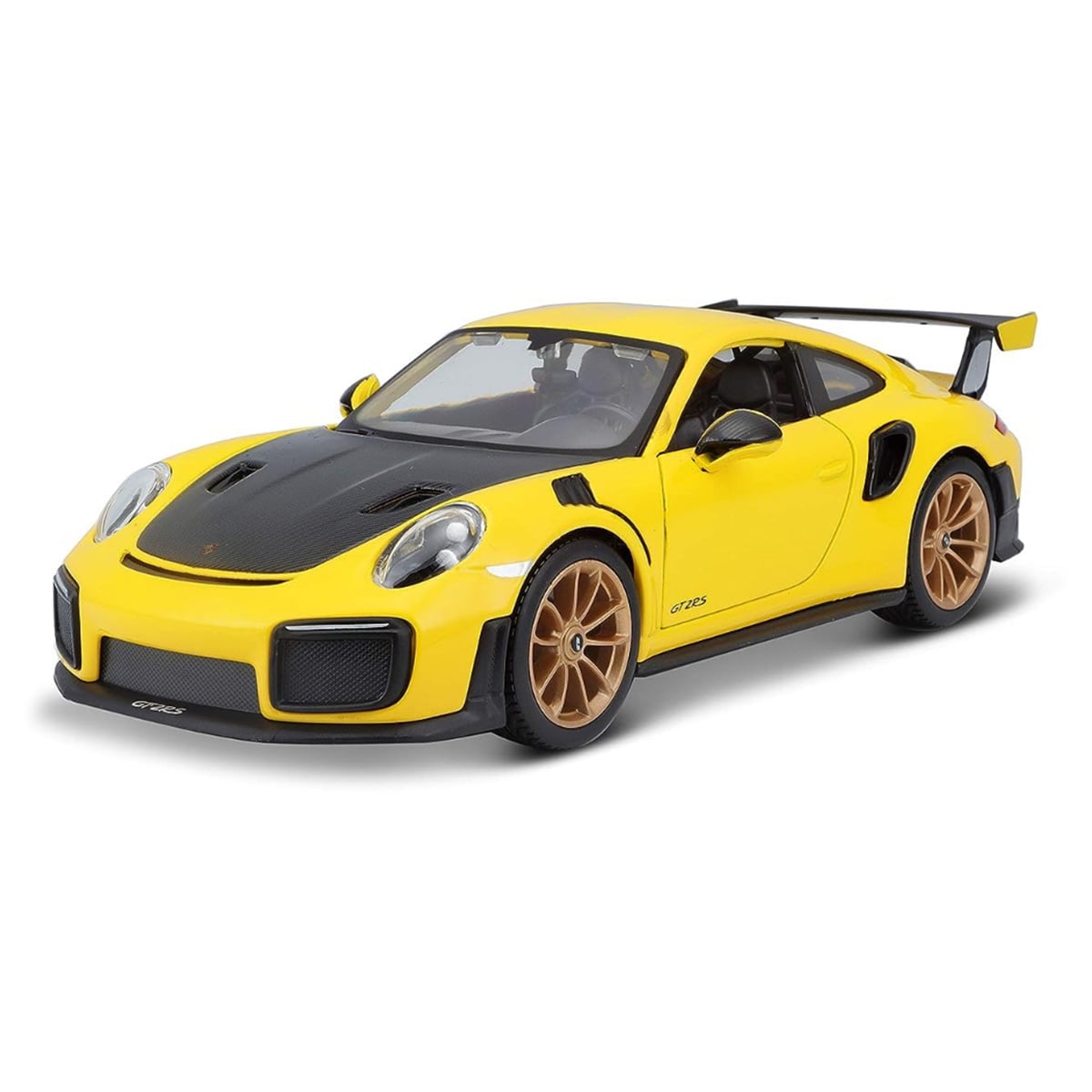 مايستو سيارة دايكاست بورش 911 GT2 RS بمقياس 1:24 للأولاد، 3-4 سنوات