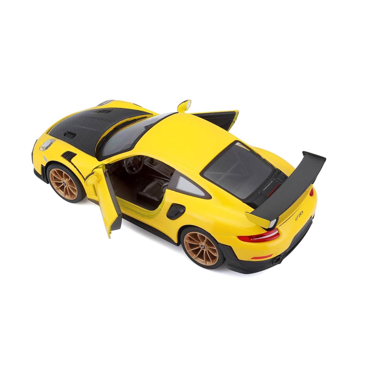 مايستو سيارة دايكاست بورش 911 GT2 RS بمقياس 1:24 للأولاد، 3-4 سنوات