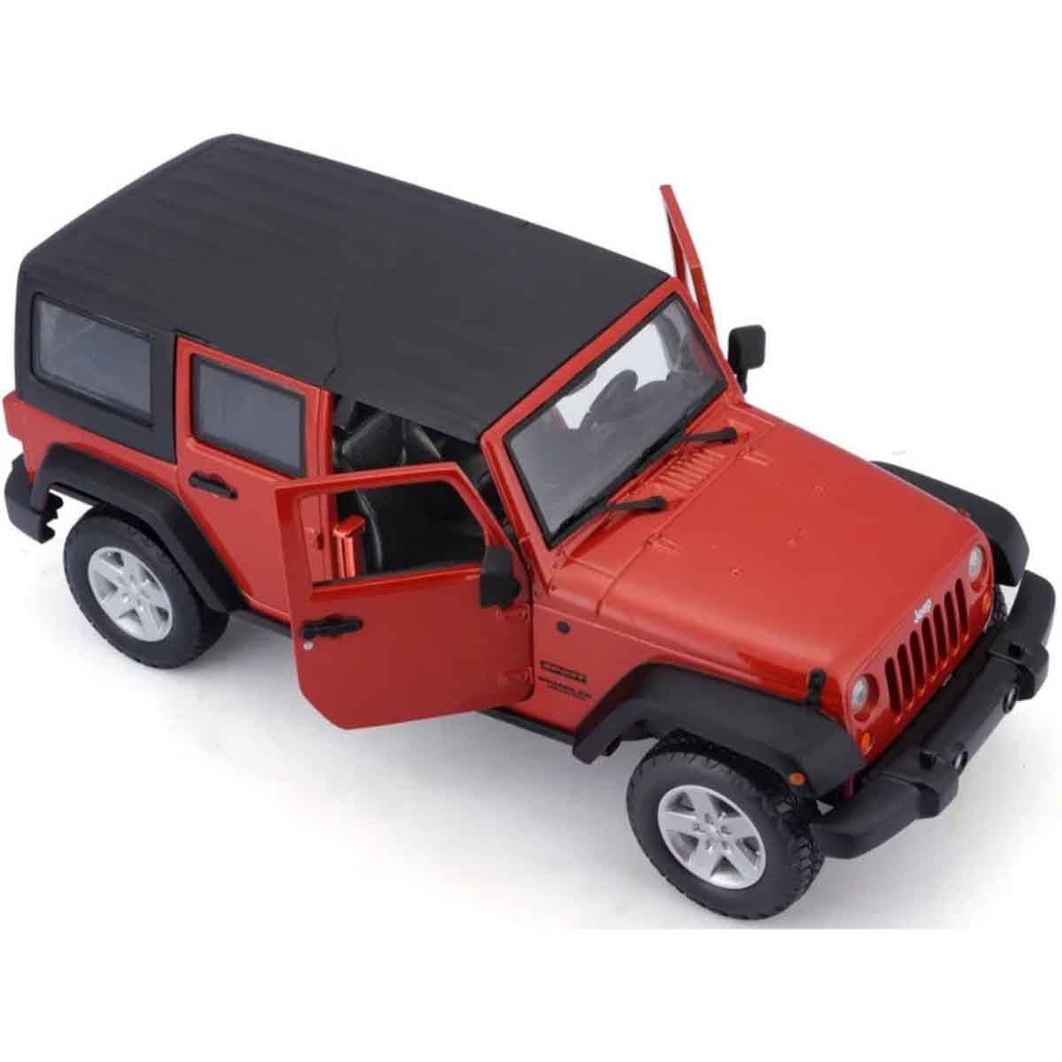 Maisto 1:24 Scale SE Trucks Jeep Wrangler Unlimited 2015 Diecast Car Unisex, 3-4 Years