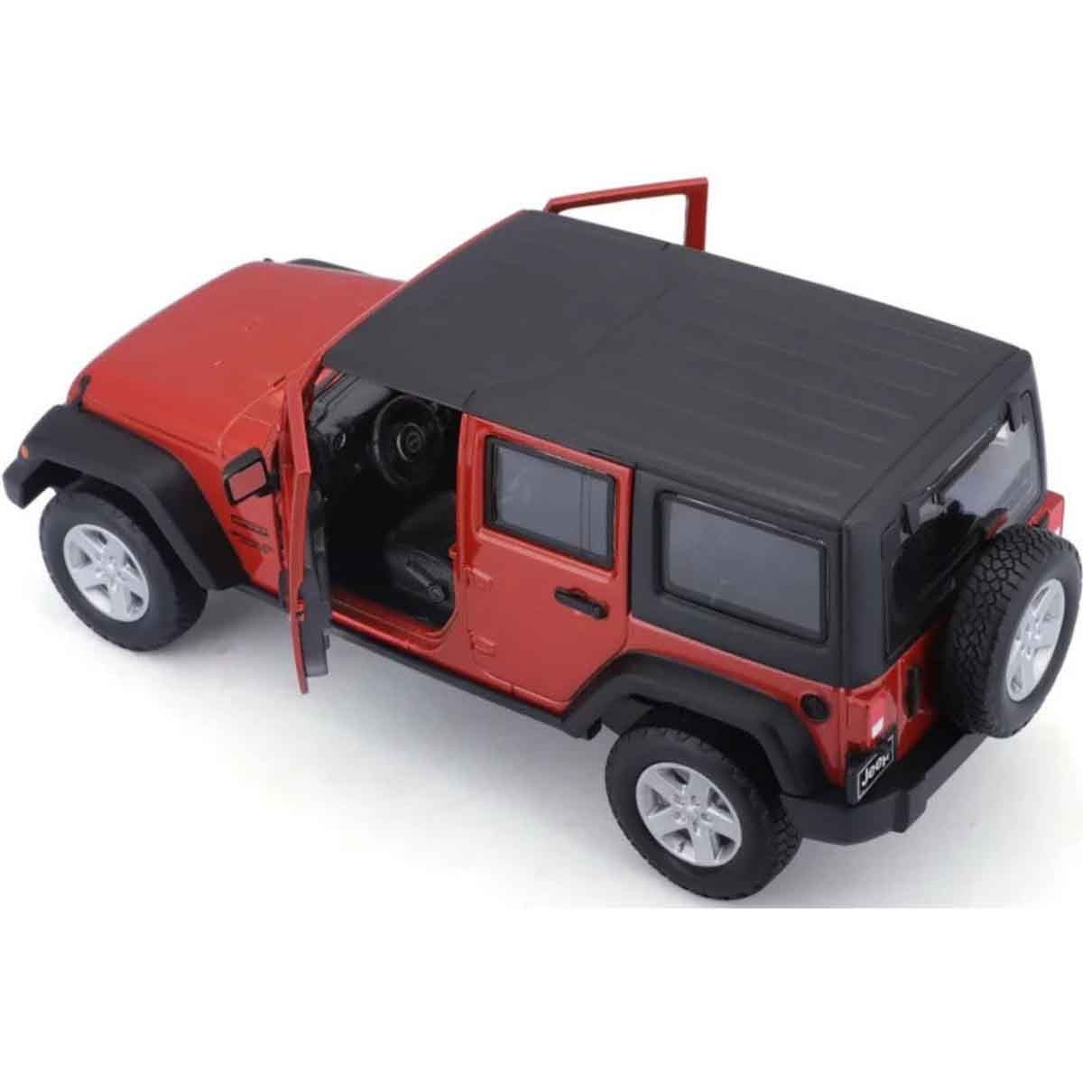 Maisto 1:24 Scale SE Trucks Jeep Wrangler Unlimited 2015 Diecast Car Unisex, 3-4 Years
