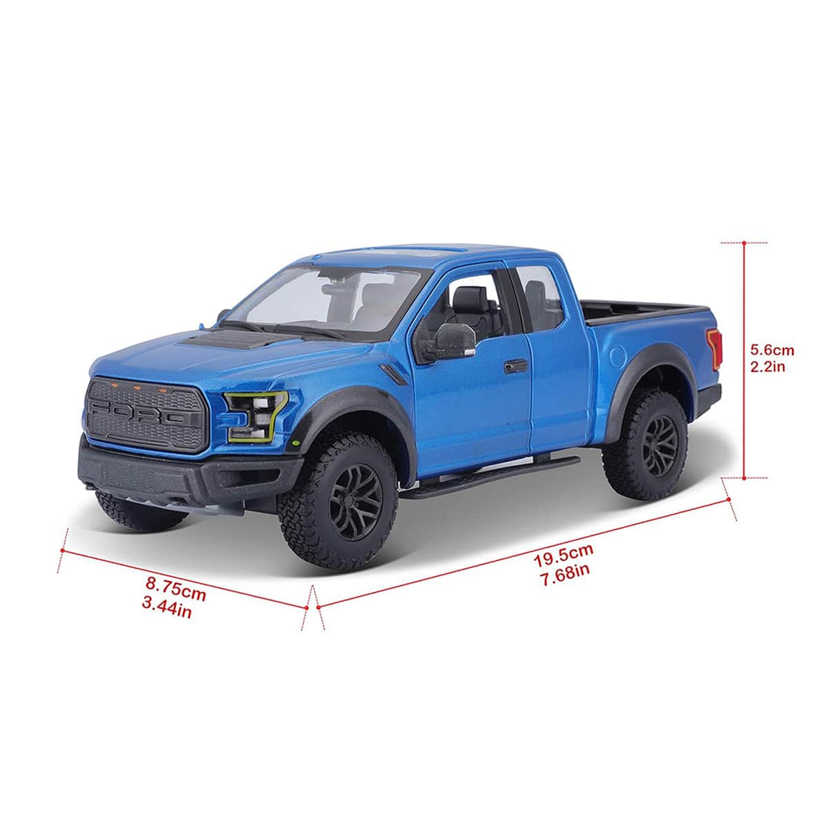 Maisto 1:24 Scale Special Edition 2017 Ford F-150 Raptor Diecast Truck Unisex, 3-4 Years