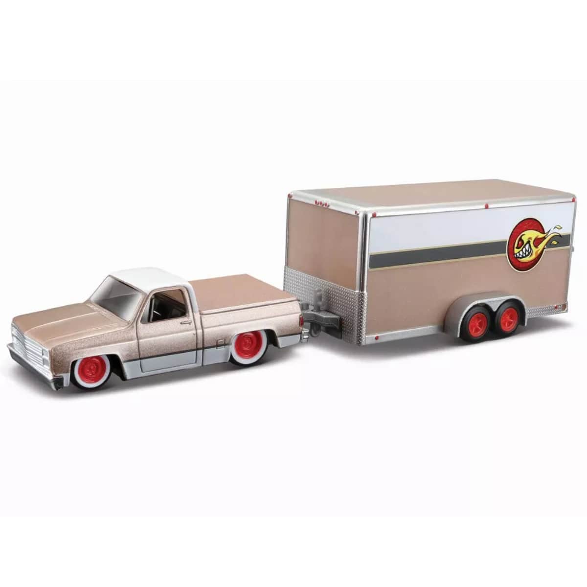 Maisto 1:64 Scale Des Tow n Go Assorted Diecast Traveller Trailer Boys, 8-10 Years