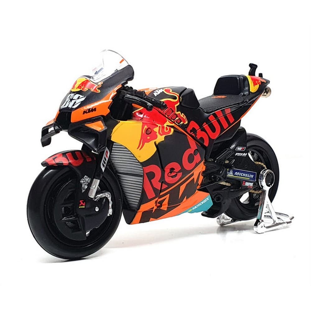 مايستو دراجة نارية داي كاست ريد بول KTM فاكتوري ريسينغ 2021 مقياس 1:18 للأولاد، 3-4 سنوات