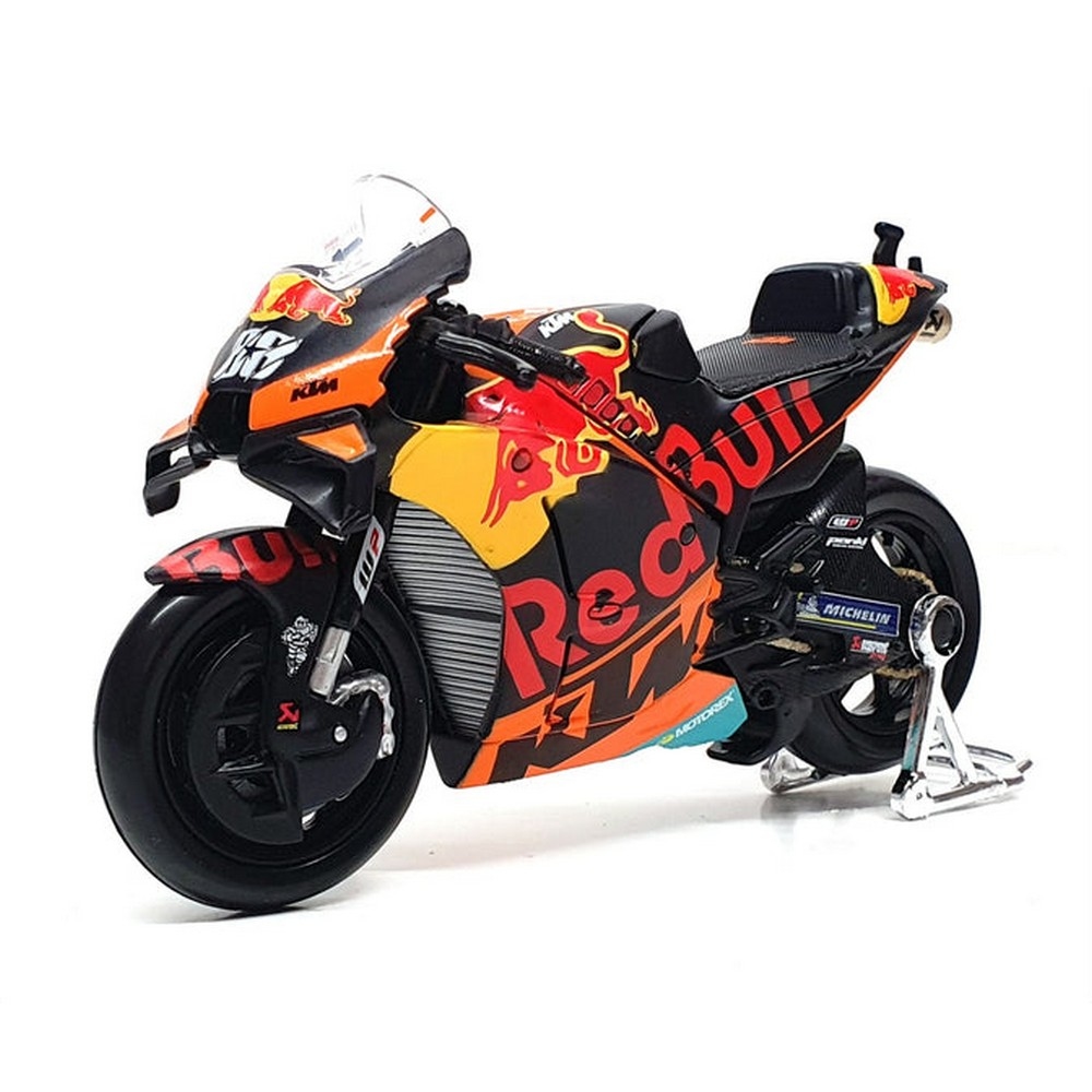 مايستو دراجة نارية داي كاست ريد بول KTM فاكتوري ريسينغ 2021 مقياس 1:18 للأولاد، 3-4 سنوات