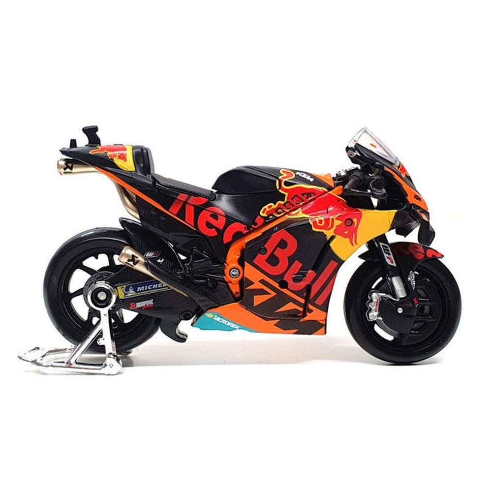 مايستو دراجة نارية داي كاست ريد بول KTM فاكتوري ريسينغ 2021 مقياس 1:18 للأولاد، 3-4 سنوات