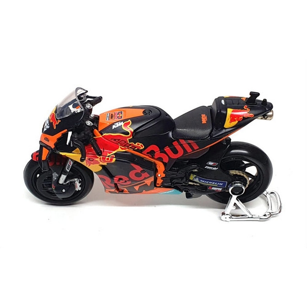 مايستو دراجة نارية داي كاست ريد بول KTM فاكتوري ريسينغ 2021 مقياس 1:18 للأولاد، 3-4 سنوات