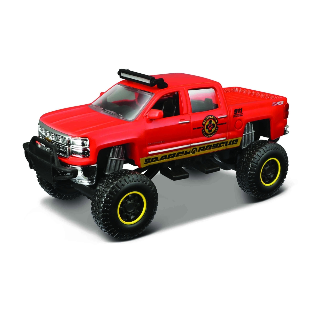 مايستو سيارات دايكاست فريش ميتال 21205 4x4 ريبيلز متنوعة للأولاد، 3-4 سنوات