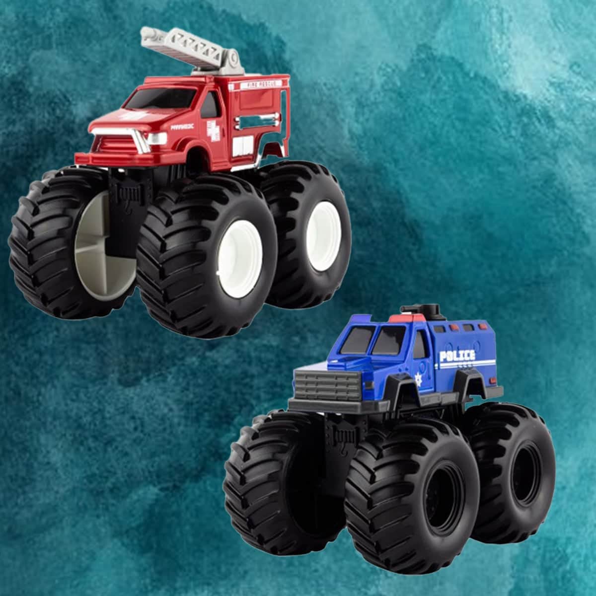مايستو مركبة إنقاذ مونستر 4×4 في B/C للأولاد، 3-4 سنوات