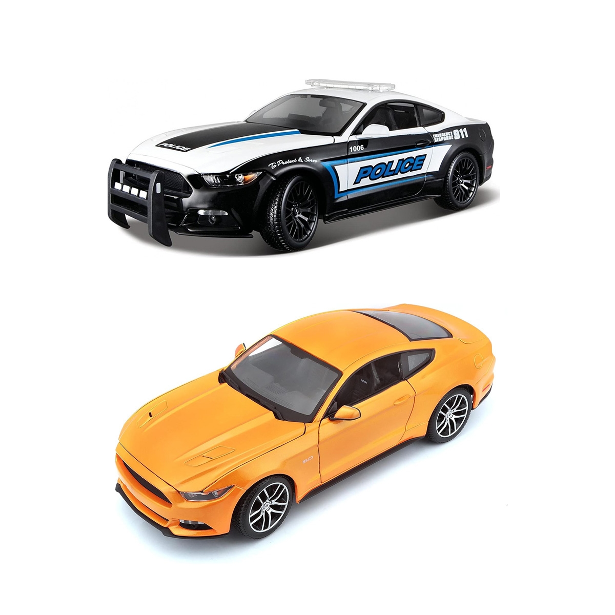 Maisto Assorted 1:18 Scale Sp (B) 2015 Ford Mustang Gt Diecast Car Unisex, 3-4 Years