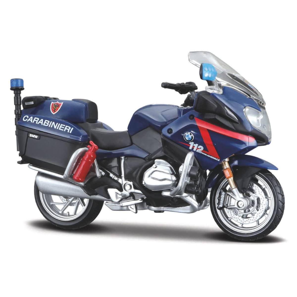 Maisto Authority Police 1:18 Scale Assorted Diecast Motorcycle Boys, 3-4 Years