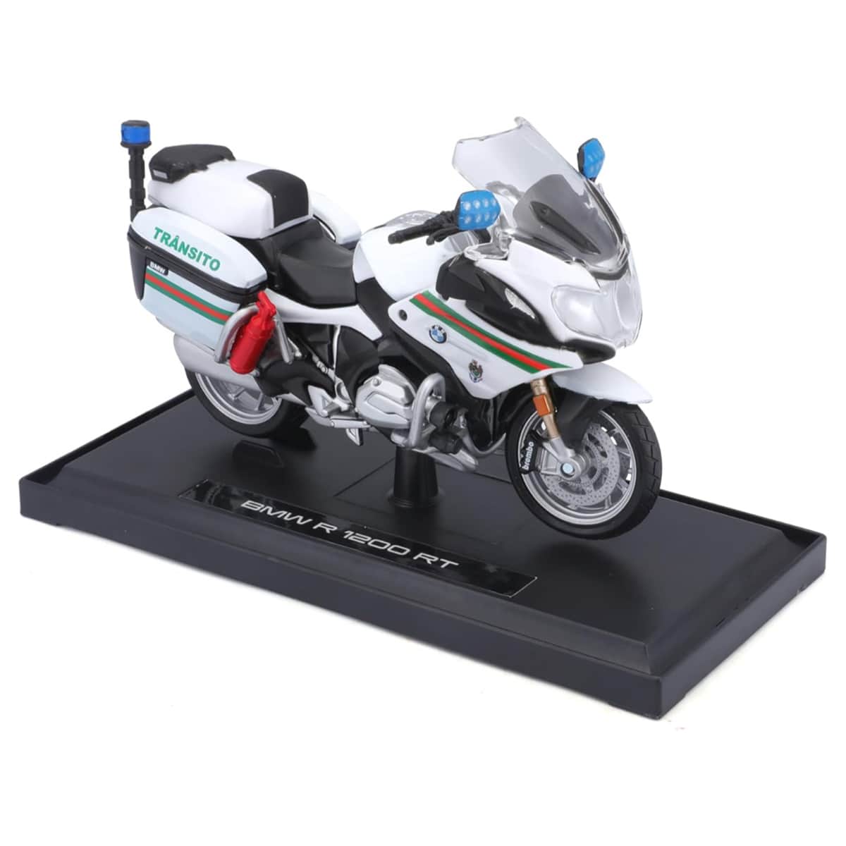 Maisto Authority Police 1:18 Scale Assorted Diecast Motorcycle Boys, 3-4 Years