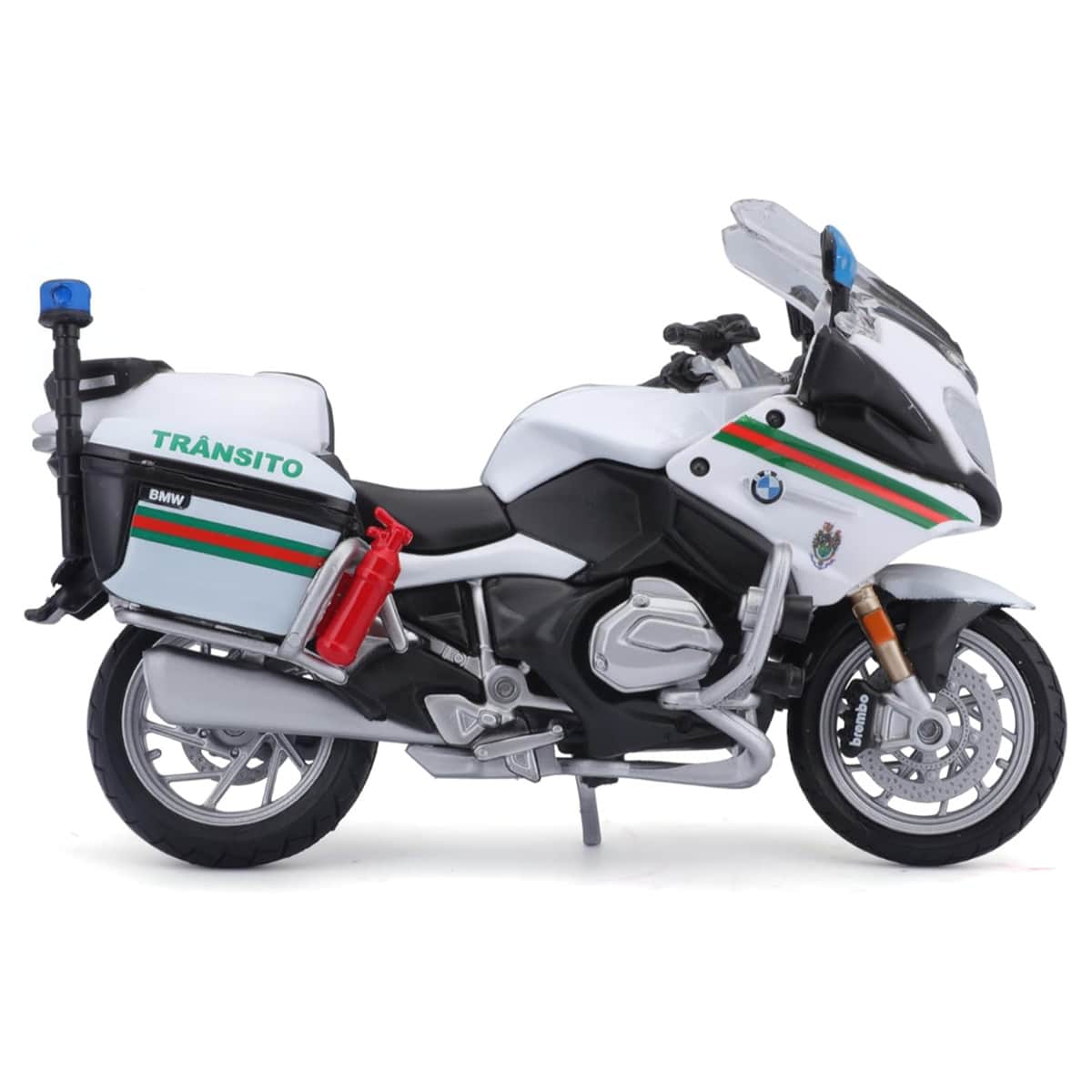 Maisto Authority Police 1:18 Scale Assorted Diecast Motorcycle Boys, 3-4 Years
