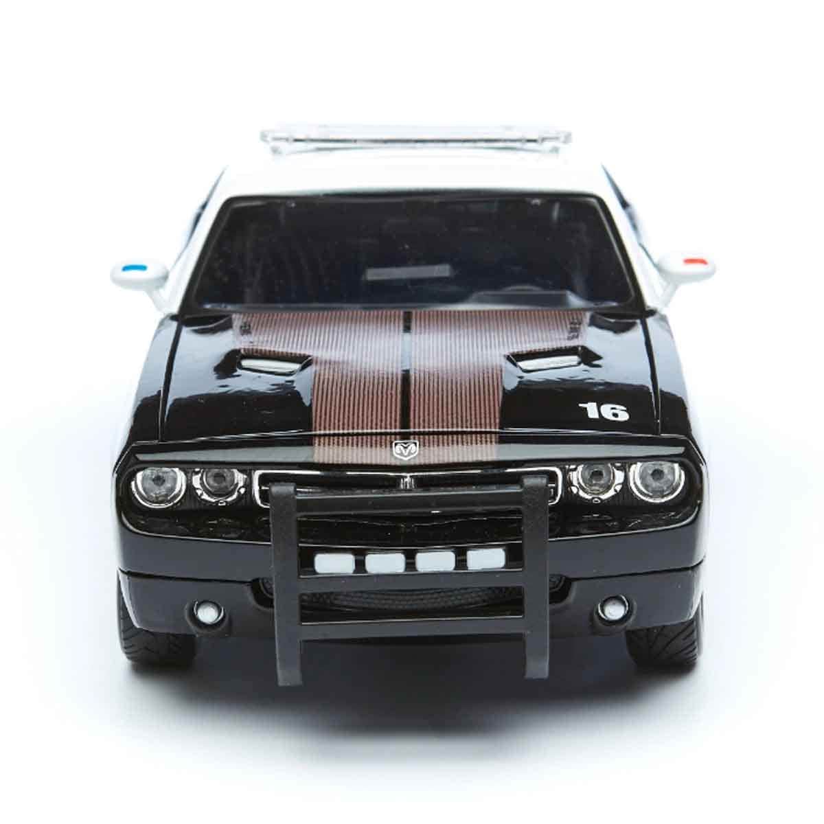 Maisto Build-N-Play Police Station with BMW Motorcycle & Dodge Challenger Police Car Bundle Unisex, 3-4 Years