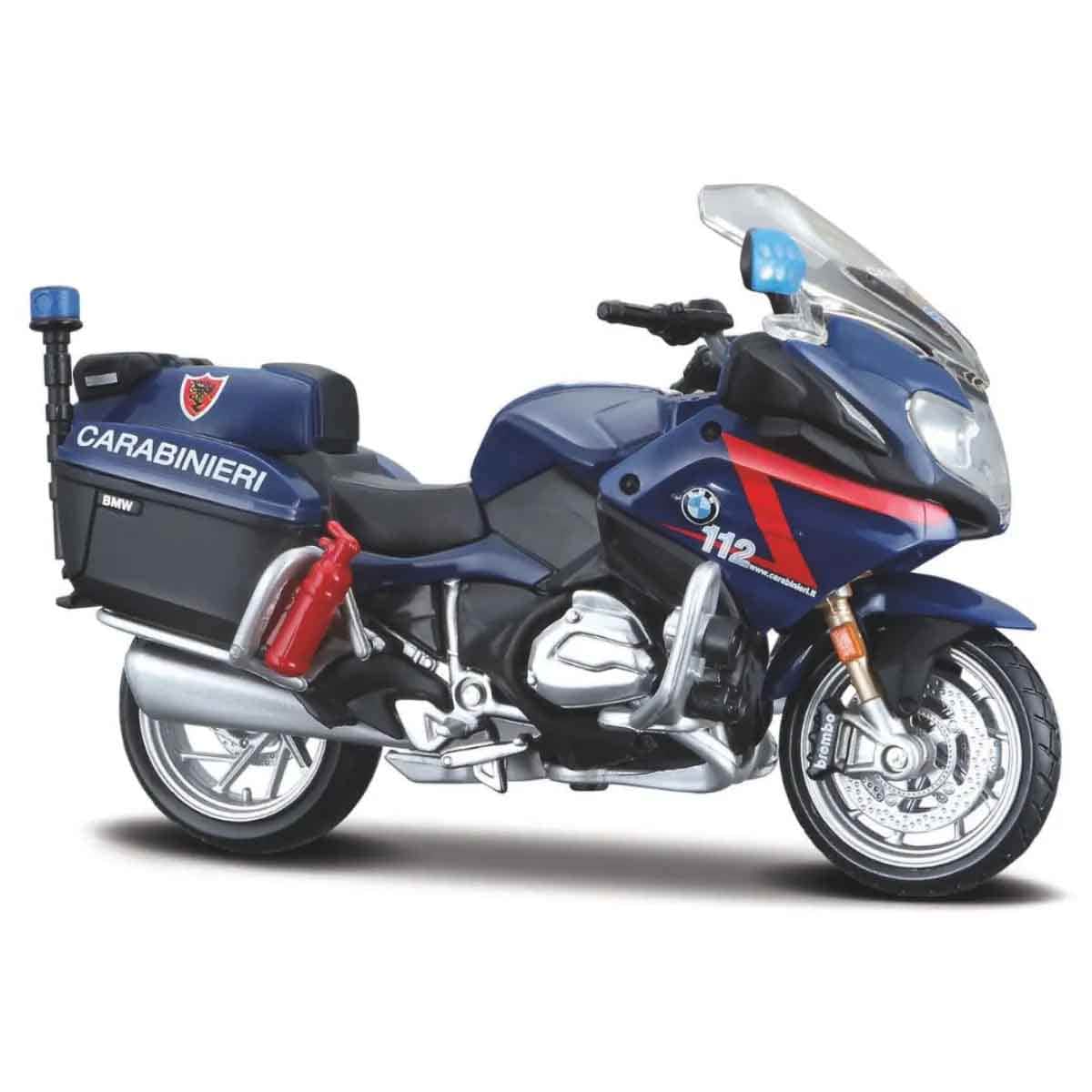 Maisto Build-N-Play Police Station with BMW Motorcycle & Dodge Challenger Police Car Bundle Unisex, 3-4 Years