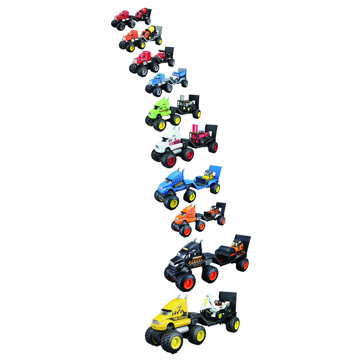 Maisto Builder Zone Quarry Haulers Assorted Diecast Vehicle Boys, 3-4 Years