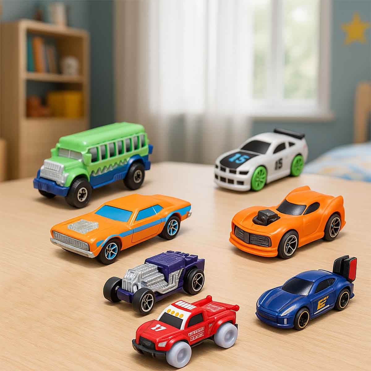 مايستو سيارة داي كاست بيرنين كي متنوعة للأولاد، 3-4 سنوات