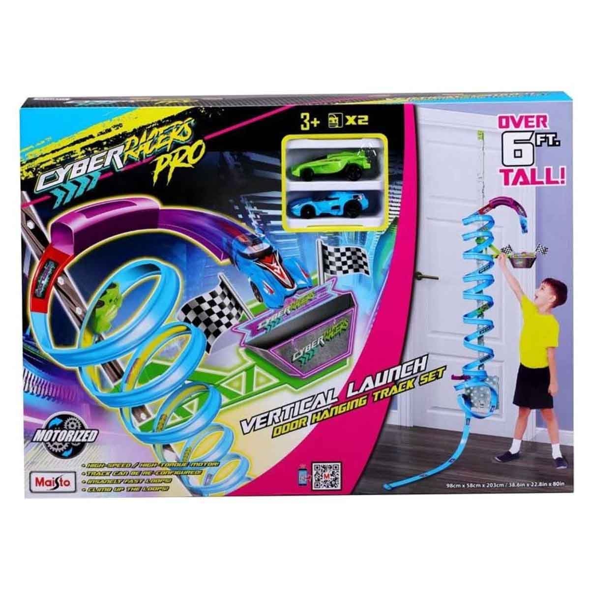 مايستو مجموعة مضمار سايبر ريسر بحلقات باب، للأولاد، 3-4 سنوات
