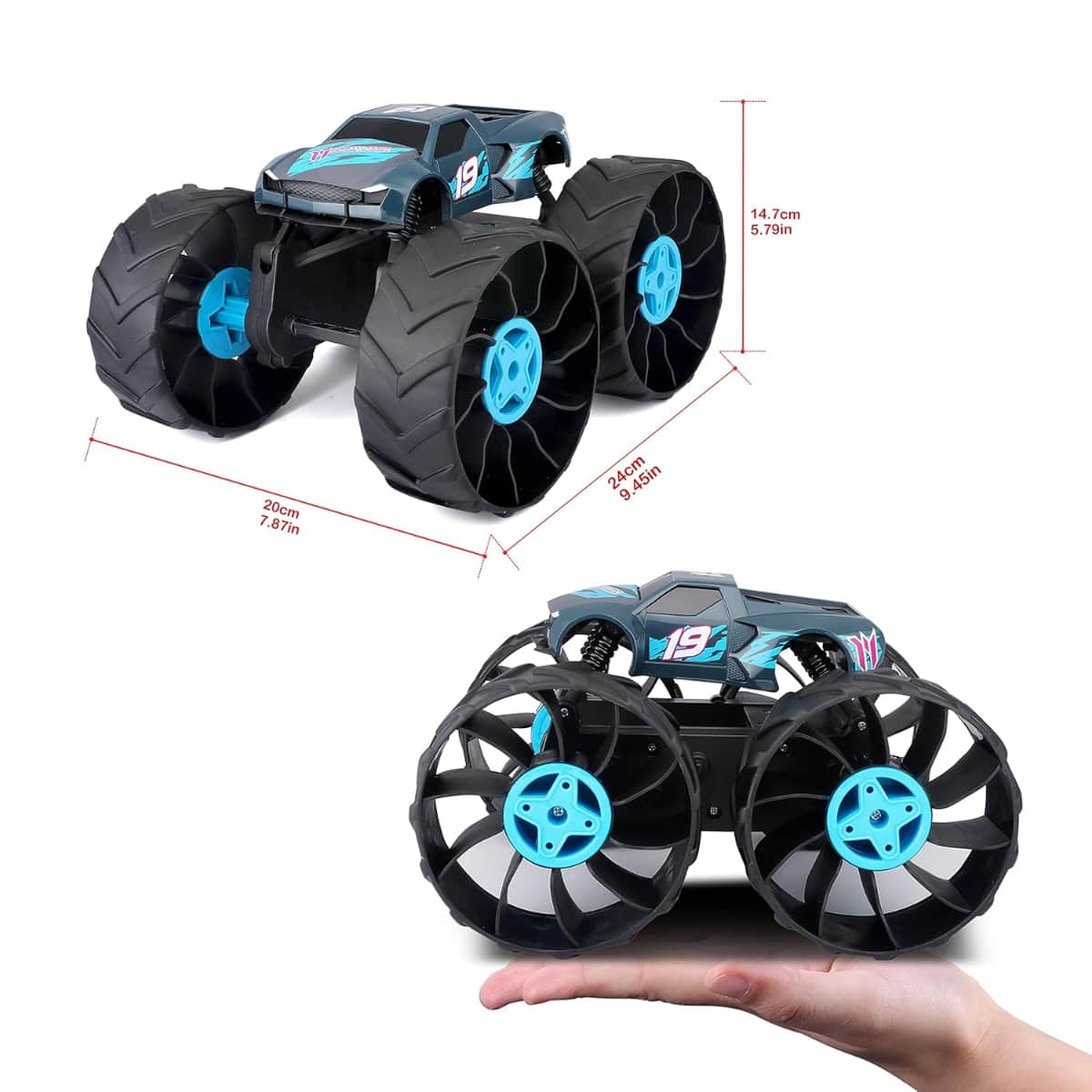 مايستو سيارات R/C متنوعة من سلسلة سايكلون AWT للأولاد، 5-7 سنوات
