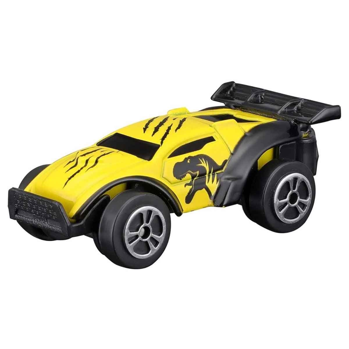 مايستو مجموعة تحدي المسار المزدوج للديناصور مع سيارة تحكم عن بعد هجوم الديناصور للطرق الوعرة، للأولاد، 8-10 سنوات