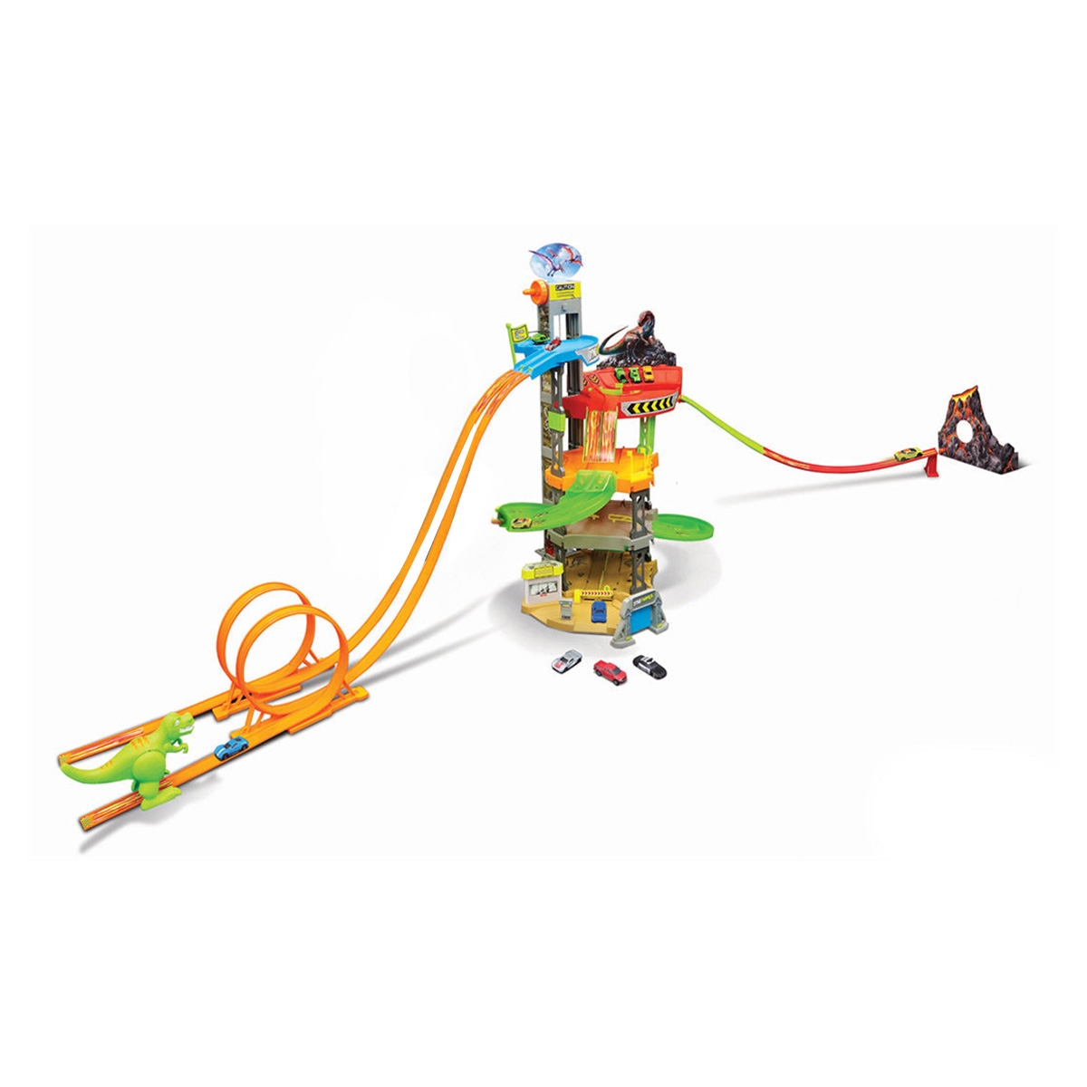 Maisto Dinotropolis Mega Car Playset Boys, 3-4 Years
