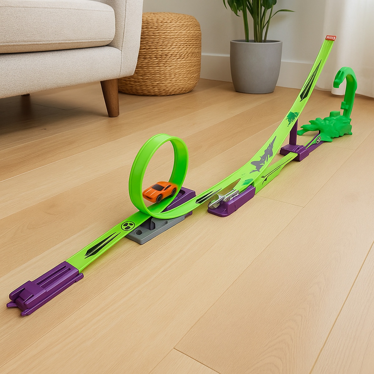 Maisto Fresh Metal 100 Scorpion's Revenge Track Playset Unisex, 3-4 Years