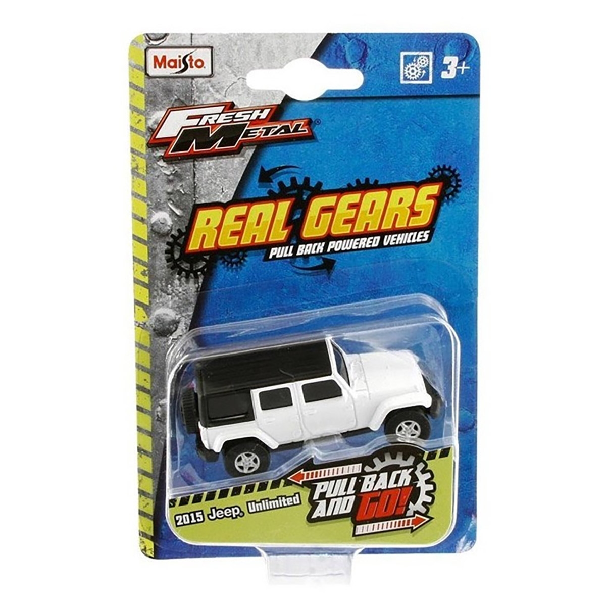 مايستو مركبات دايكاست متنوعة "تروس حقيقية" فريش ميتال بحجم 3 إنش للأولاد، 3-4 سنوات