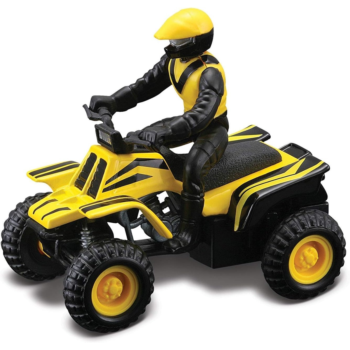 مايستو فريش ميتال ATV داي كاست متنوعة مع سائق، نظام سحب خلفي، للأولاد، 3-4 سنوات