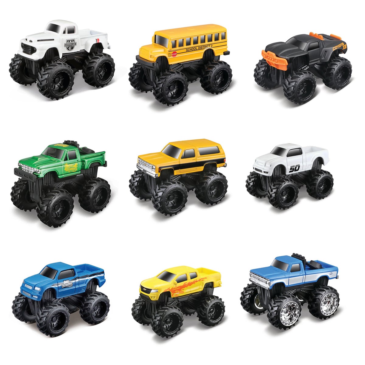 Maisto Fresh Metal Assorted Pullback Diecast Dirt Demon Boys, 3-4 Years
