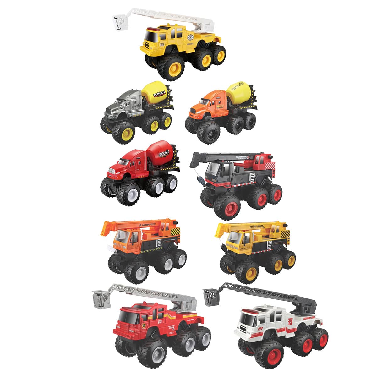 Maisto Fresh Metal Quarry Assorted Monster Diecast Car Boys, 3-4 Years