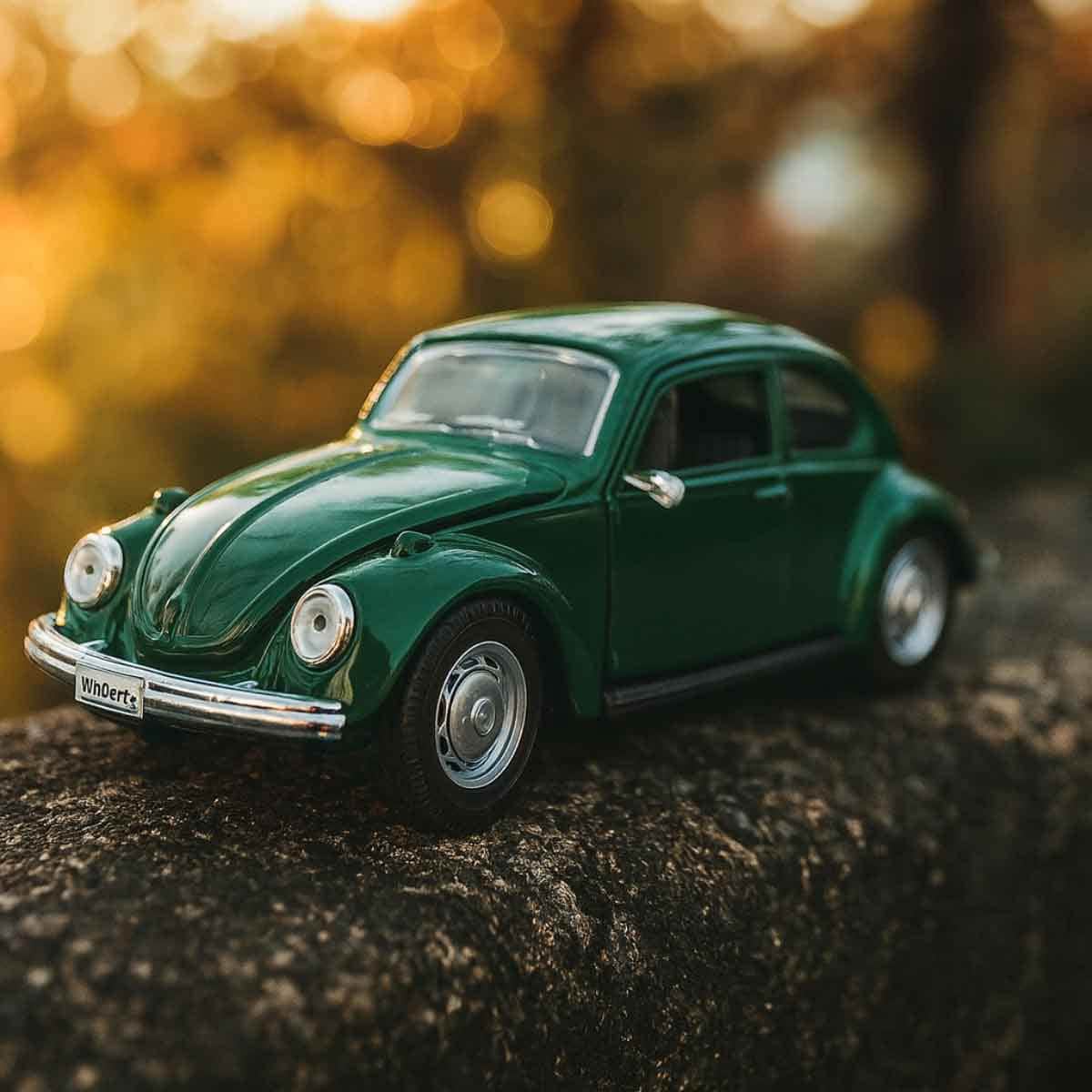Maisto Green 1:24 Scale Volkswagen Beetle Diecast Car Boys, 3-4 Years