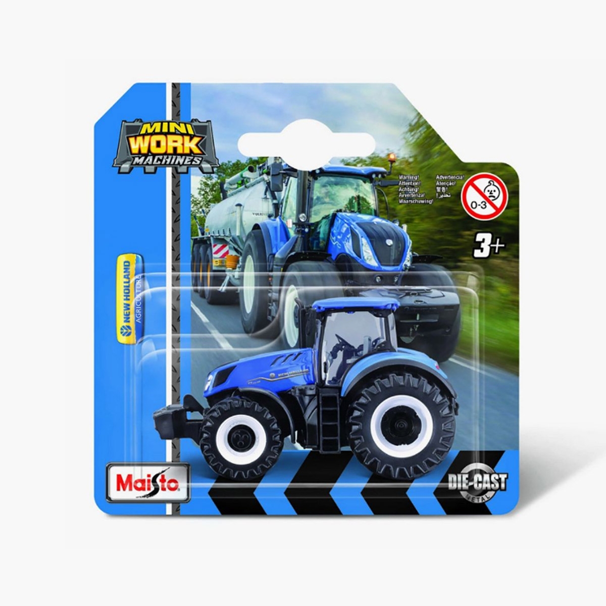 مايستو مجموعة لعب جرار مزرعة صغير مصبوبة معدنية متنوعة للأولاد، 3-4 سنوات