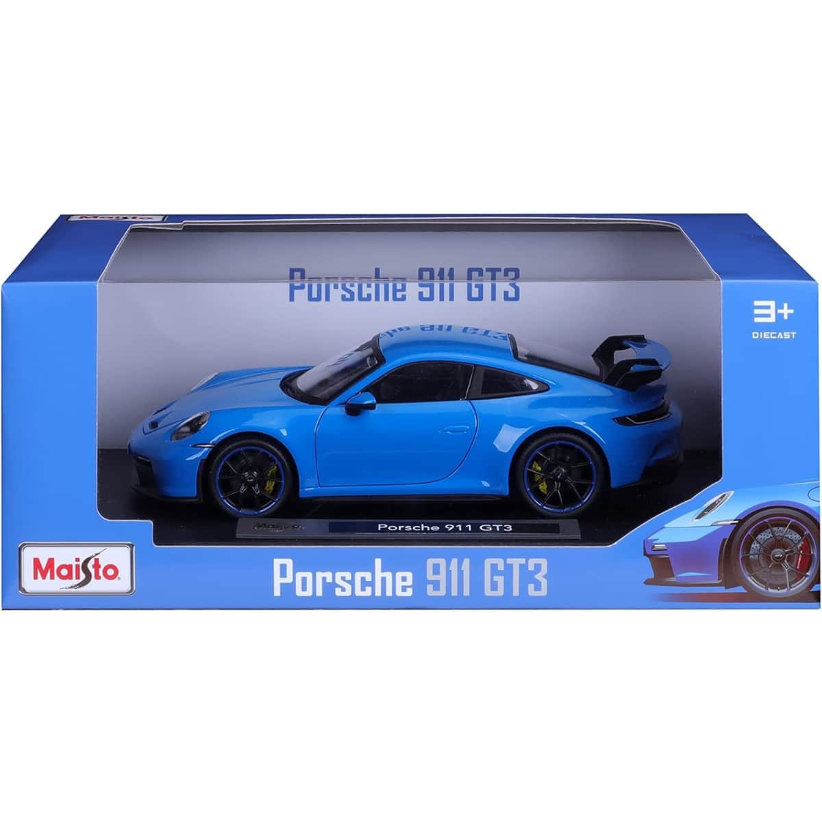 Maisto Porsche 911 GT3 1:18 Scale Diecast Car Boys, 3-4 Years