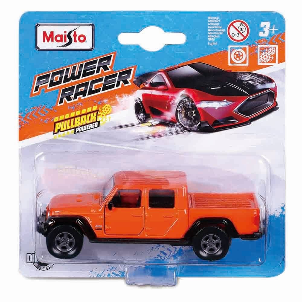Maisto Power Racer Pullback Superior RI Diecast Car Boys, 3-4 Years