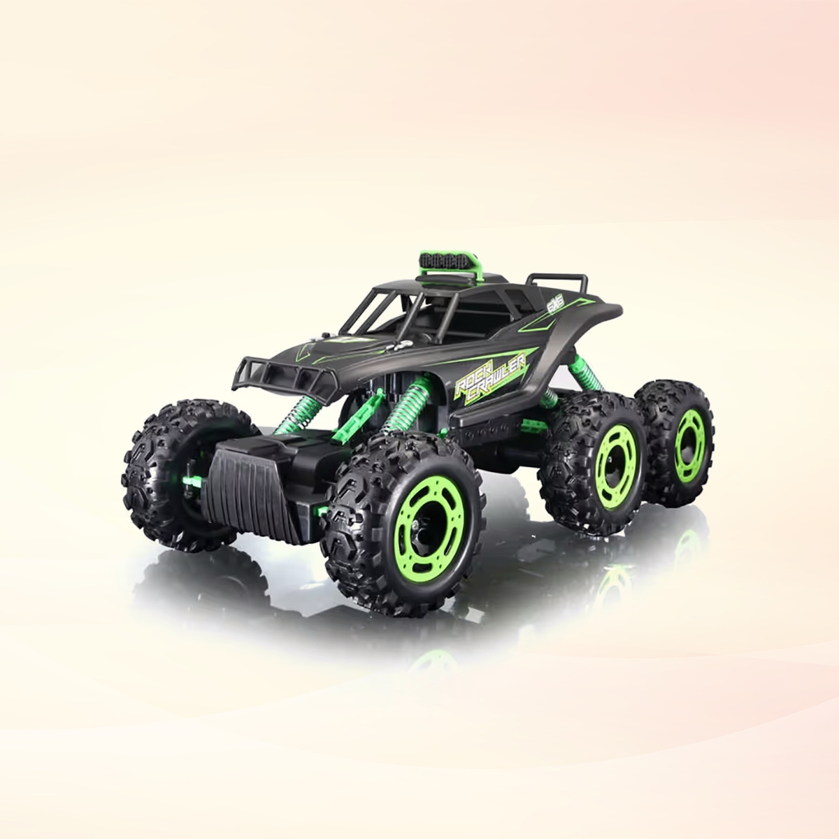 مايستو سيارة تحكم عن بعد روك كراولر 6×6 أوف رود للجنسين، 8-10 سنوات