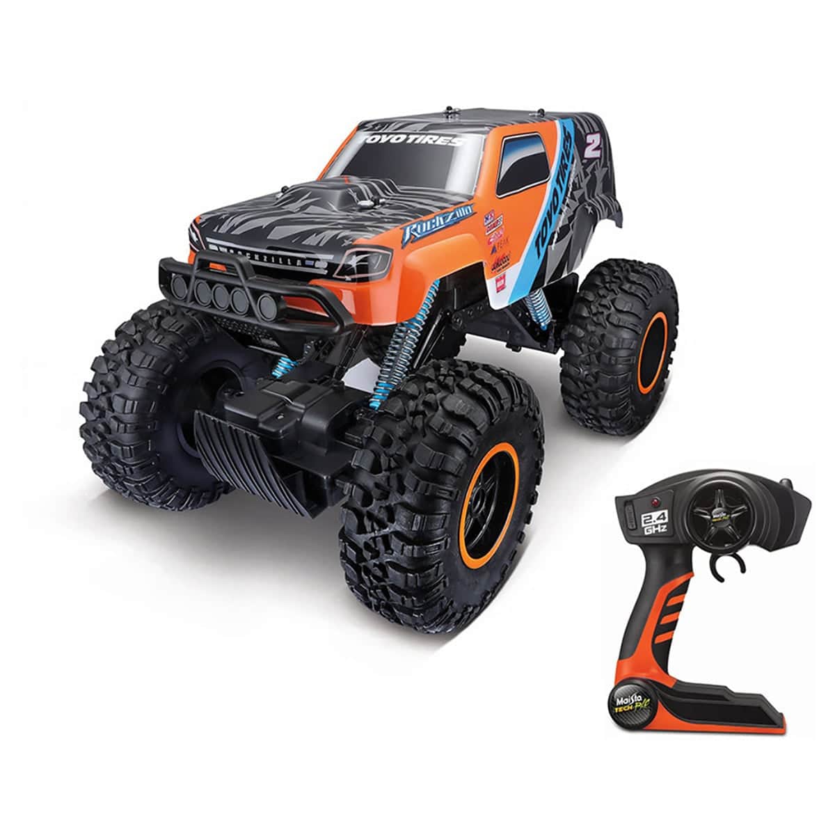 Maisto Rock Crawler Rockzilla R/C Car Boys, 8-10 Years