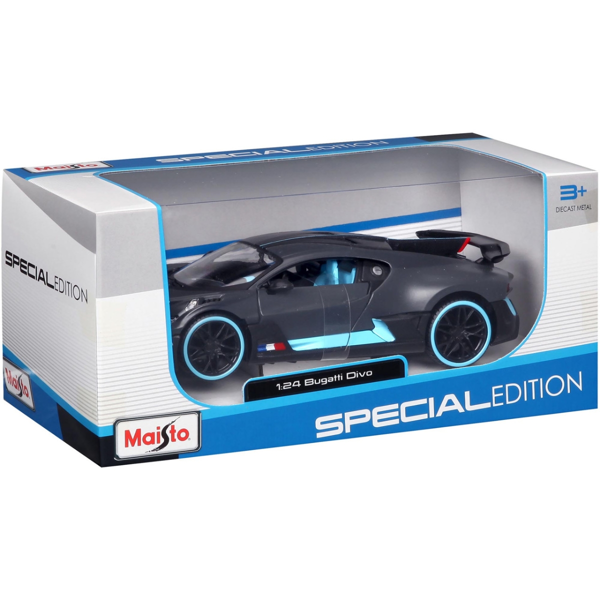 Maisto Special Edition Series 1:24 Scale Bugatti Divo Assorted Diecast Car Unisex, 3-4 Years