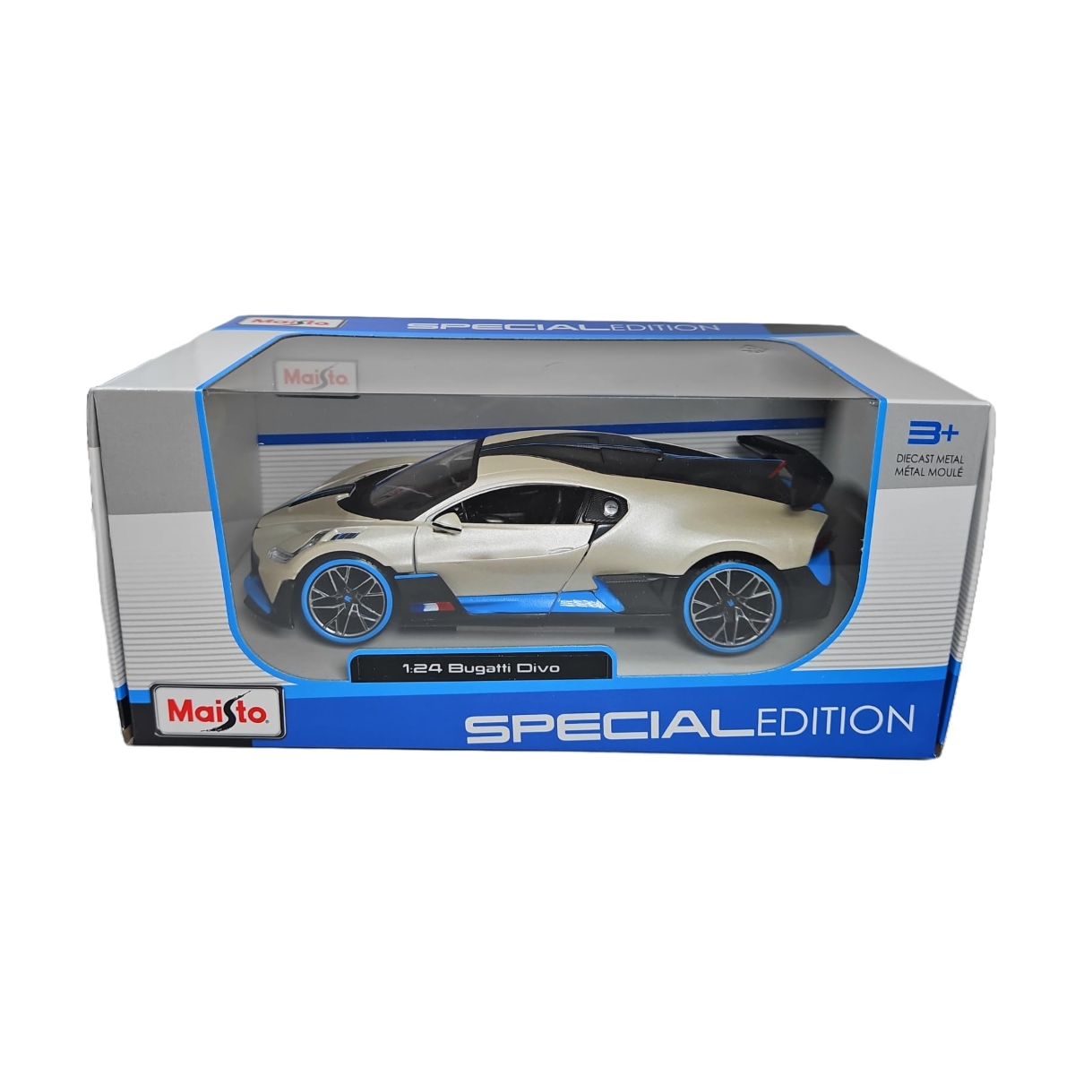 Maisto Special Edition Series 1:24 Scale Bugatti Divo Assorted Diecast Car Unisex, 3-4 Years