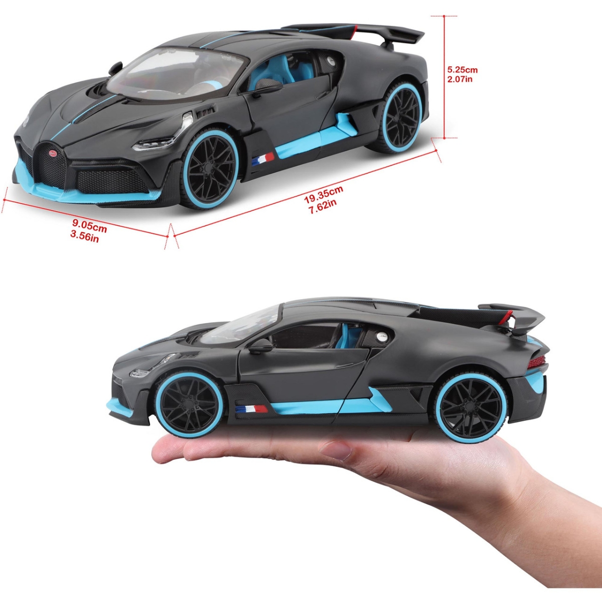 Maisto Special Edition Series 1:24 Scale Bugatti Divo Assorted Diecast Car Unisex, 3-4 Years