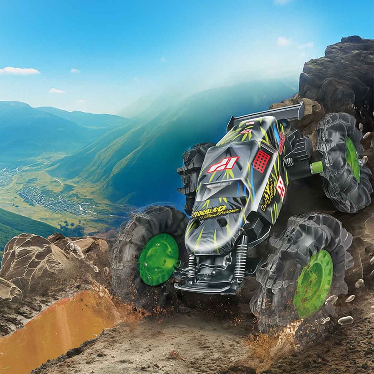 Maisto Swamp Crawler R/C Car Boys, 8-10 Years