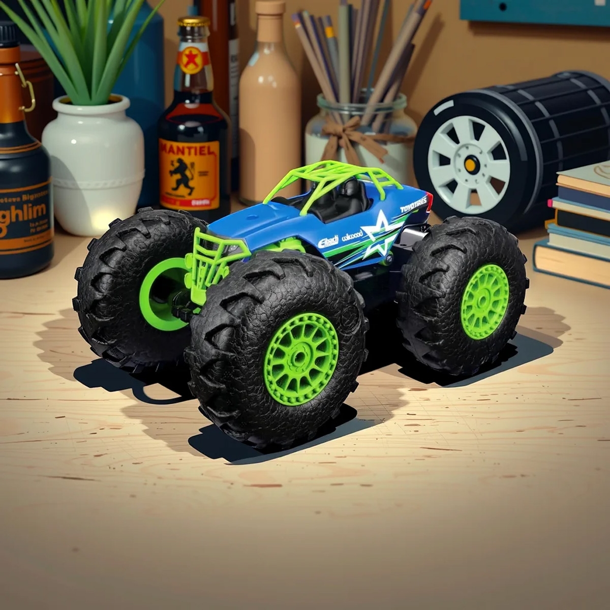 Maisto Tech R/C 2.4GHz Pro Series Rock Hopper Unisex, 5-7 Years