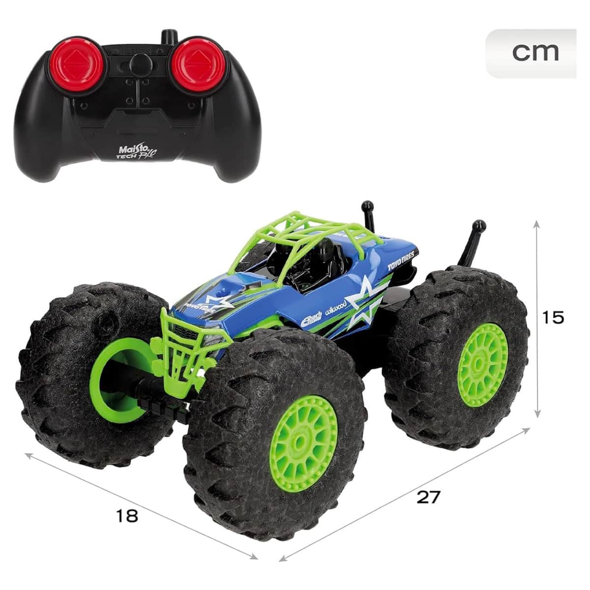 مايستو تيك R/C روك هوبر سلسلة برو 2.4GHz للجنسين، 5-7 سنوات