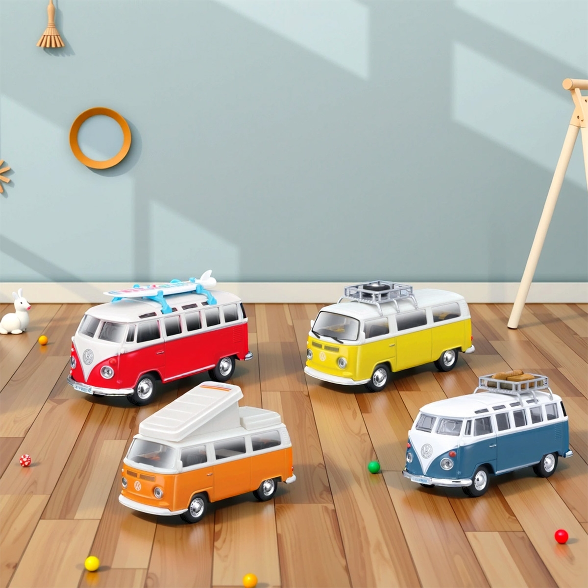 Maisto Volkswagen Weekend Series Assorted Diecast Vehicle Boys, 3-4 Years