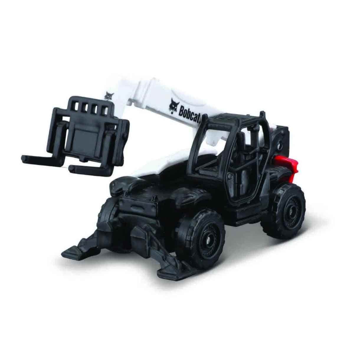 Maisto Volvo & Bobcat Mini Vehicle with Build-N-Play Construction Playset Bundle Boys, 3-4 Years