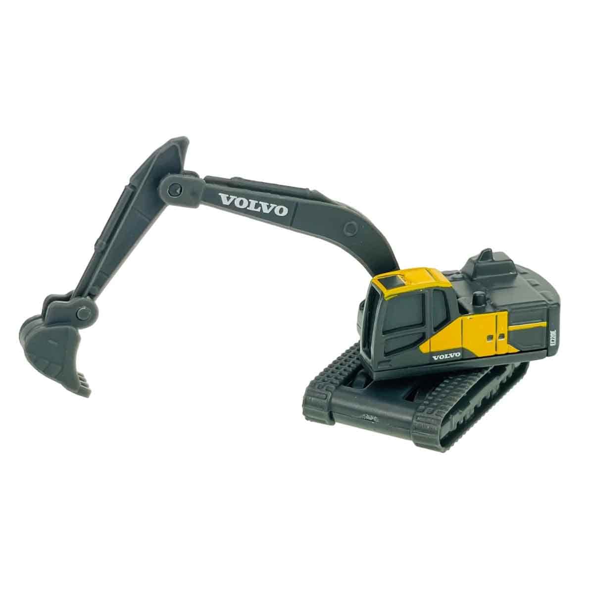 Maisto Volvo & Bobcat Mini Vehicle with Build-N-Play Construction Playset Bundle Boys, 3-4 Years