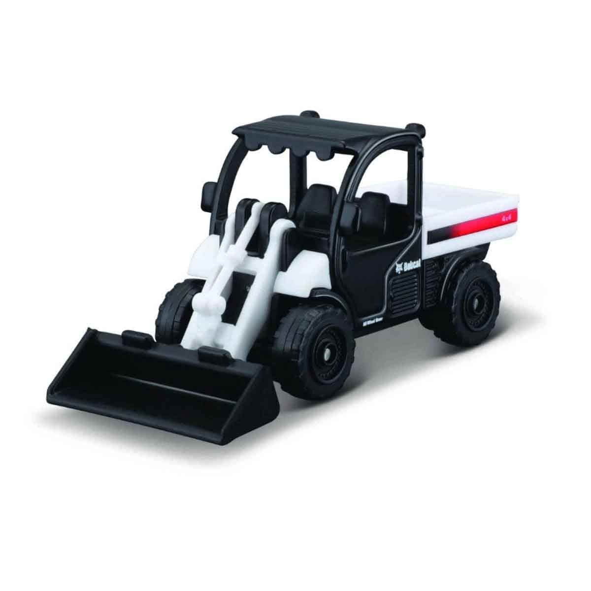 Maisto Volvo & Bobcat Mini Vehicle with Build-N-Play Construction Playset Bundle Boys, 3-4 Years