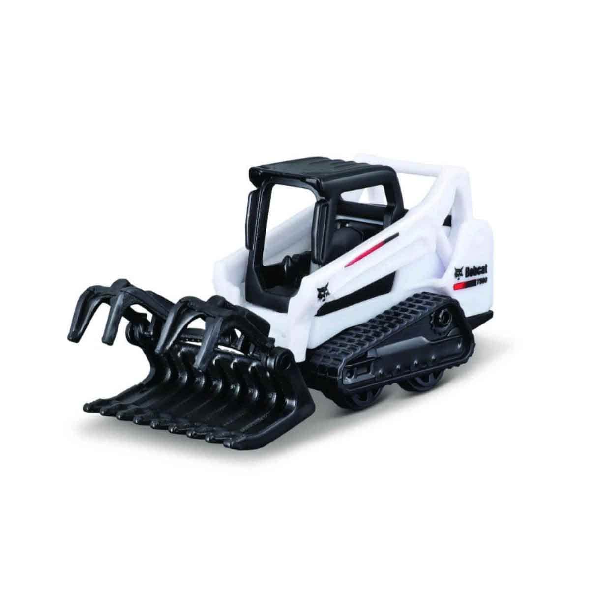 Maisto Volvo & Bobcat Mini Vehicle with Build-N-Play Construction Playset Bundle Boys, 3-4 Years