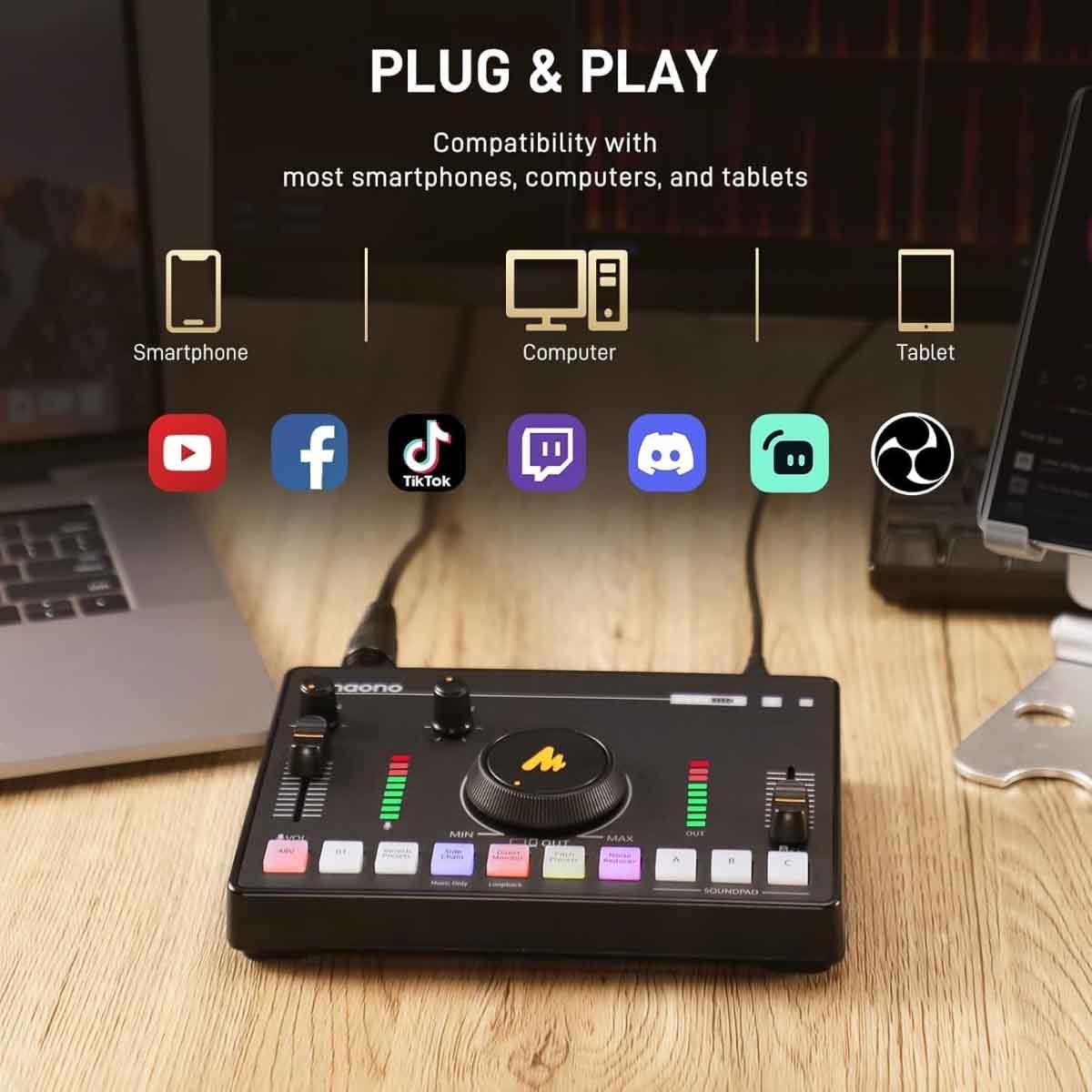 Maonocaster AMC2 NEO Streaming Audio Mixer