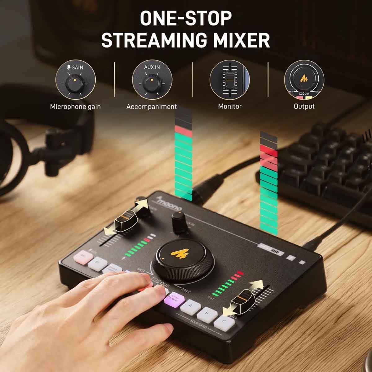 Maonocaster AMC2 NEO Streaming Audio Mixer