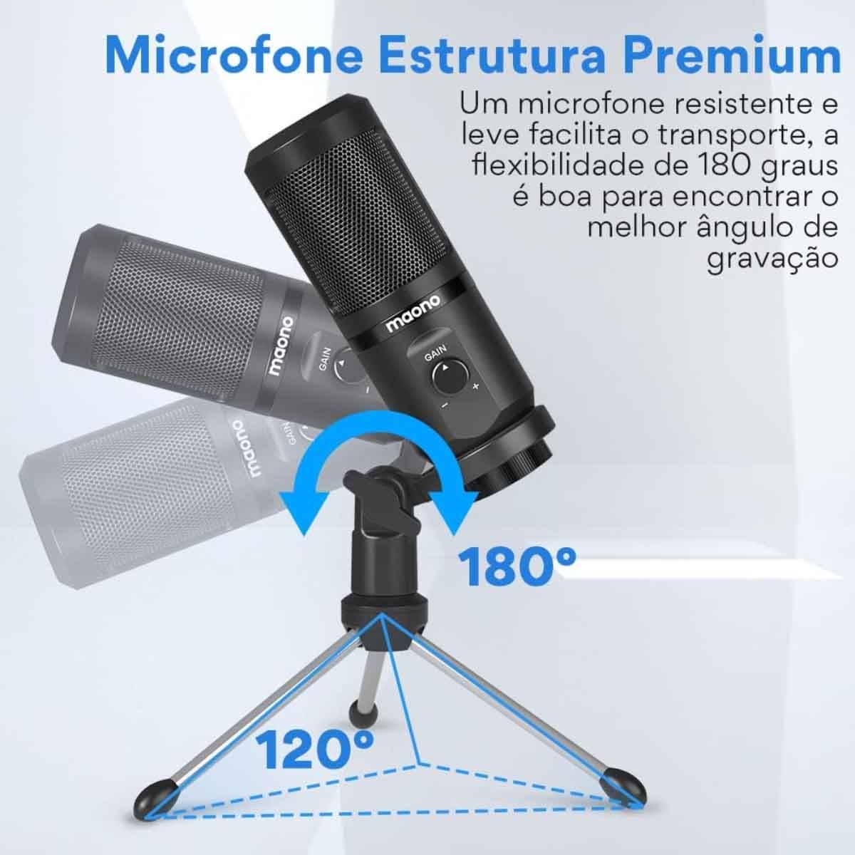 ماونوكاستر AU-PM461TR ميكروفون ألعاب USB