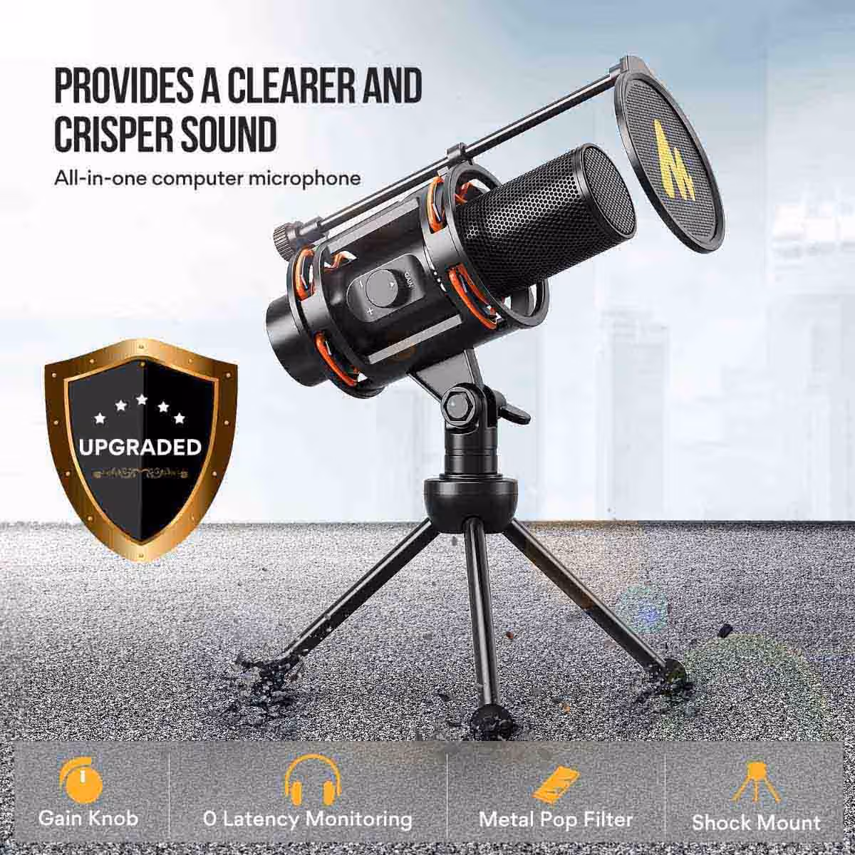 Maonocaster AU-PM471TS USB Studio Microphone